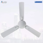 Luminous Jaipur Ghoomar 1200mm Ceiling Fan (Makrana White)