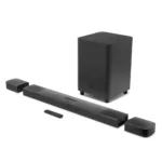 JBL Bar 2.1 Deep Bass (MK2), Soundbar with 6.5” Down-Firing Wireless Subwoofer, 2.1 Channel, Built-in Dolby Digital, Bluetooth, HDMI & Optical Connectivity