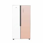 Godrej 646L Eon Velvet Side-by-Side Fridge (Opal Rose)
