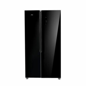 Godrej 646L Eon Velvet Side-by-Side Fridge (Opal Black)