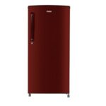 Haier Direct Cool 195L Single Door Refrigerator – Burgundy Red